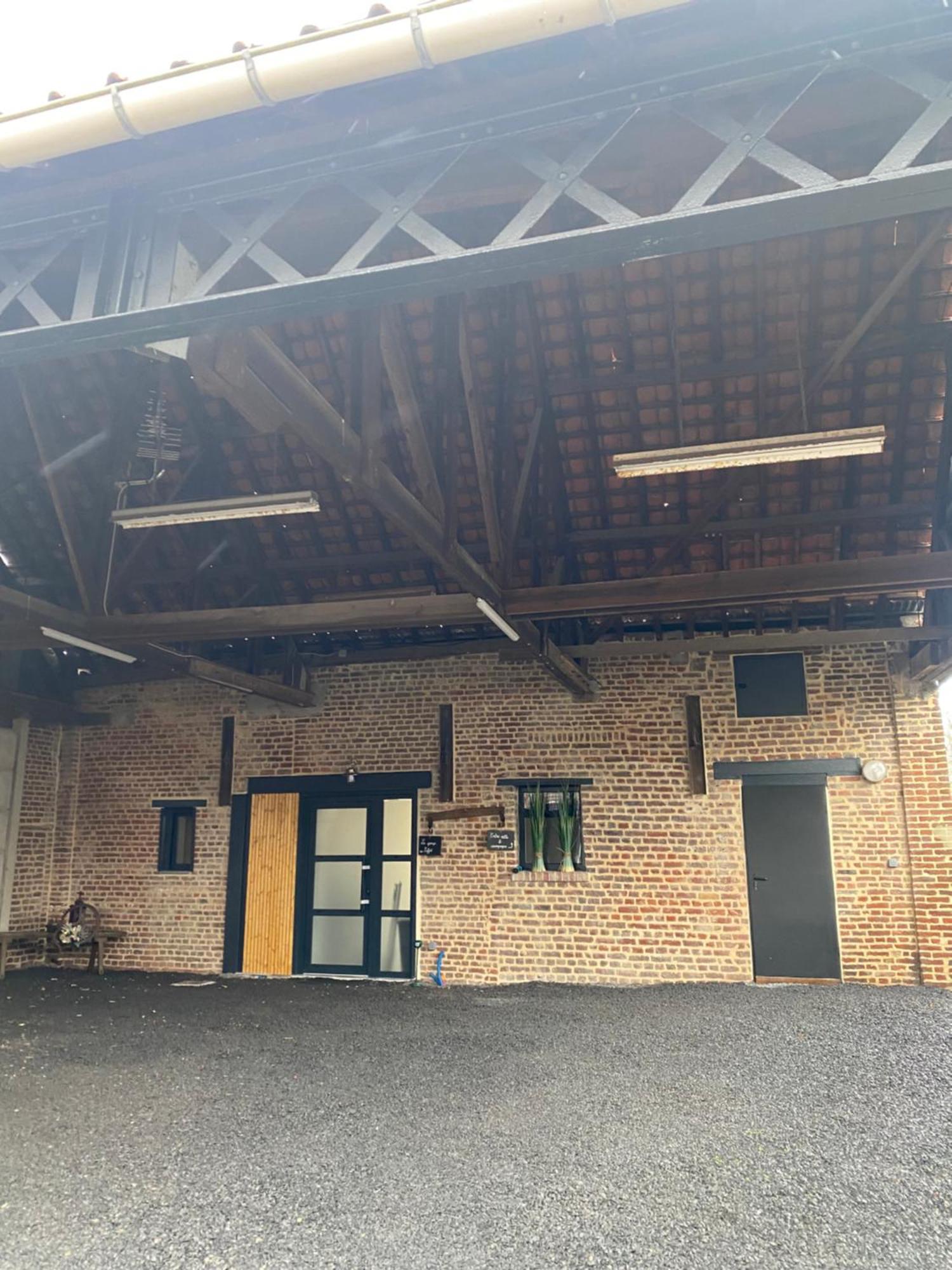 La Grange Eiffel Appartement Cosy Avec Parking Ferme Et Terrasse Wood Coutiches Exterior foto